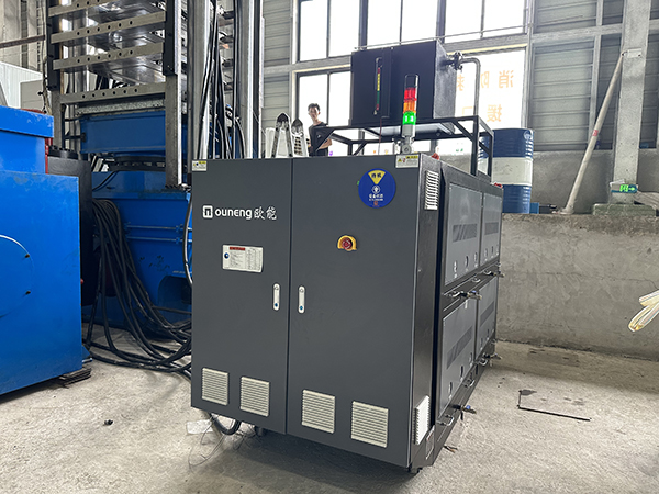 EVA發泡熱壓機控溫十二機一體模溫機